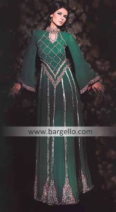 Floor Length Evening Dress Pakistan, Designer Floor Length Dress Pakistan India