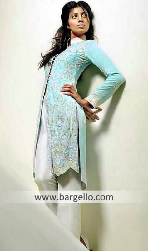 Trouser Kameez, Indian Trouser, Pakistani Trouser Suits, Turquoise Embellished Dress