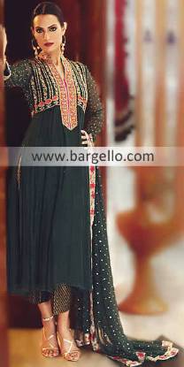 Black Designer Outfits Pakistan, Bollywood Designer Outfits, Flared Shalwar Kameez, Lose Qameez