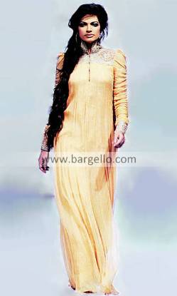 Yellow Anarkali Suits, Latest Anarkali Designs Online, Mehdi Anarkali, Buy Anarkali Dresses Online