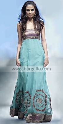 Indian Maxi Dress, Embellished Maxi Dress India Pakistan, Mehdi's Collection, Samar Mehdi Designer