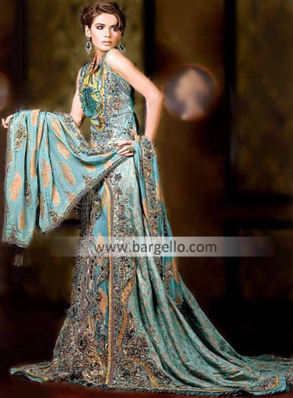 Colourful Pakistani Lehenga having Patch Work Amazing Styled USA California Miami New York