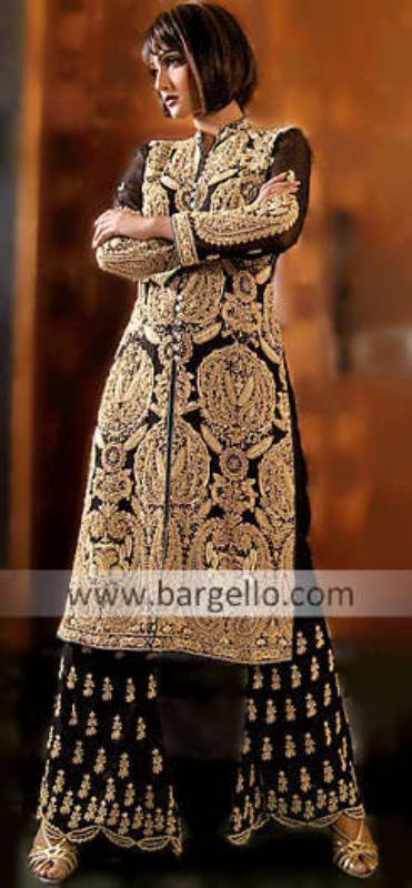 Unique Pakistani Embroidery Makers Bargello Pakistani Embroidery Designer Dresses