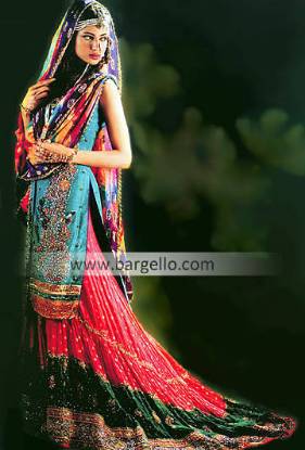 Pakistani Bridal Gharara Designer Gharara Pakistan UK USA Canada Australia