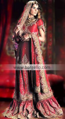 Pakistani bridal wears, wedding dresses by Top designers of latest pakistan fashion online shopping