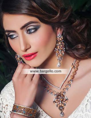 Zircons Indian Wedding Jewellery Sets Huntington New York NY USA