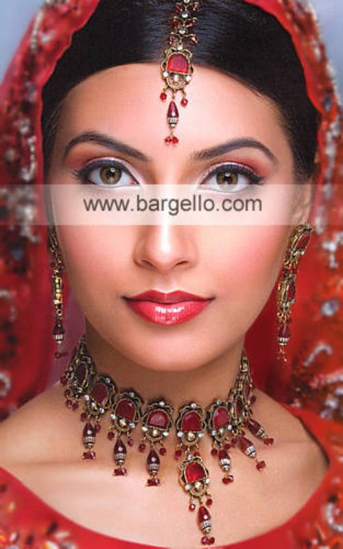 Traditional Pakistani Indian Bridal Evening Party Jewellery in Green Street, London