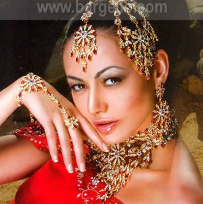 Zircons and Swarovski Crystals Pakistani Designer Jewellery in Pakistan