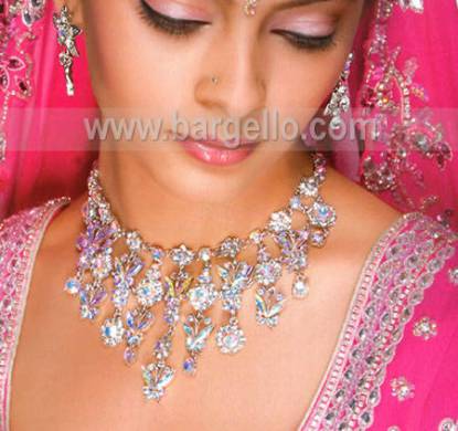 Zircons and Swarovski Crystals Pakistani Designer Jewellery in Pakistan