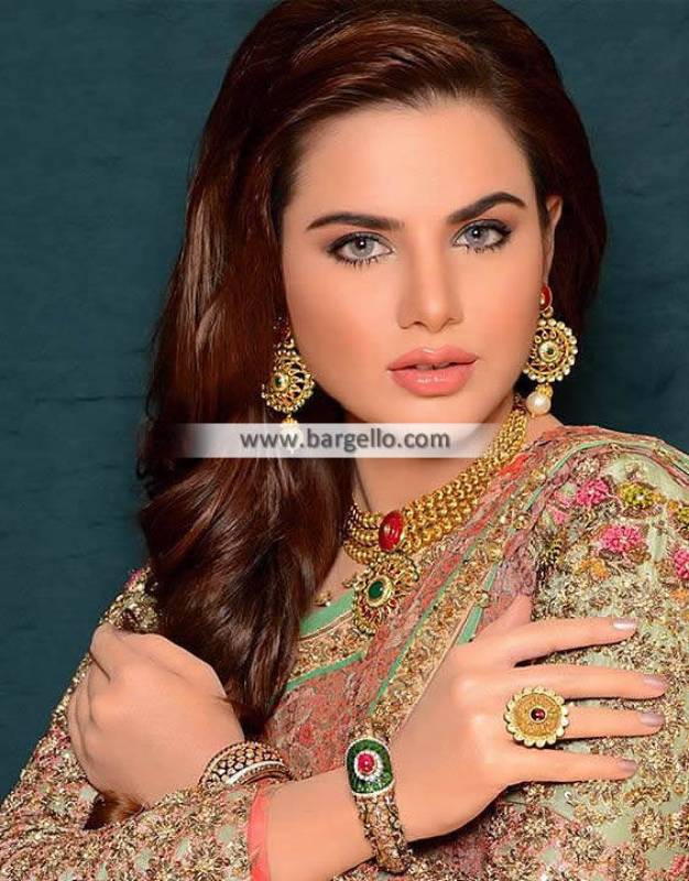 Party Wear, Kundan Jewellery, Artificial Kundan Jewellery, Imitation Kundan Jewellery, Gold Plated Jewellery Sets, Pakistani Jewellery Sets, Indian Jewellery Sets, Ruby Stones, Emerald Stones,