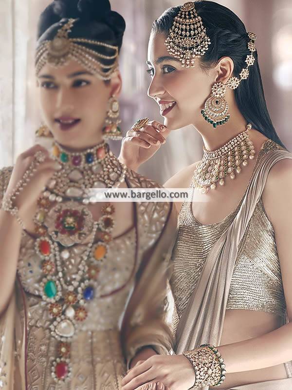Designer Choker Earring and Jhoomer Sets Indian Designer Jewellery Sets