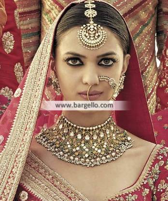 Exclusive Nauratan Jewellery Sets Nauratan Bridal Choker Sets