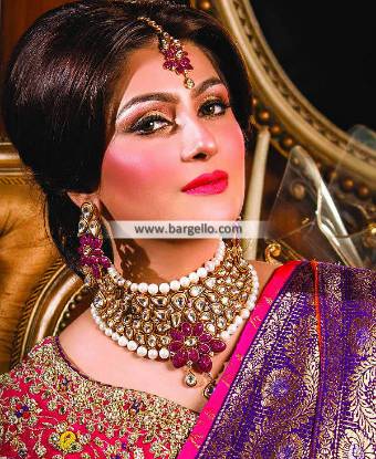 Costume Jewellery Sets Keynes UK Choker Earrings and Bindiya Jewellery Sets