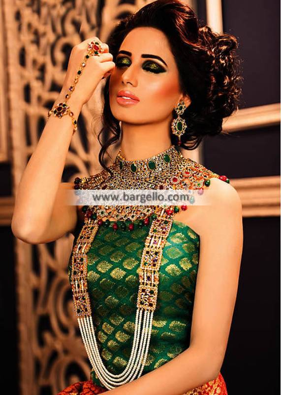 Luxurious Bridal Choker Set Riyadh Saudi Arabia Luxurious Jewellery Sets Pakistan