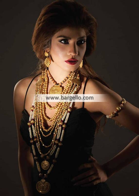 Awesome Long Rani Haar Set Rajhistani Style Jewellery Sets Pakistan