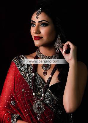 Fancy Gold Plated Jewelry Set Long Rani Haar Dammam Saudi Arabia Costume Jewelry