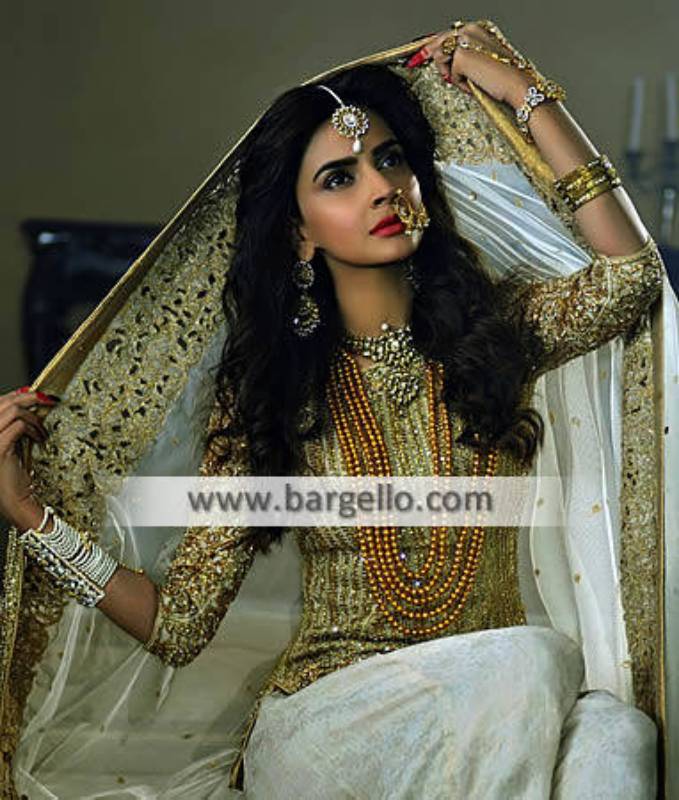 Pakistani Bridal Rani Haar Necklace Set Edinburgh UK Artificial Earrings Nose Ring