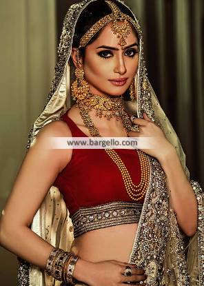 Classic Bridal Choker Necklace Set Manchester UK Bridal Maang Tika Pakistan