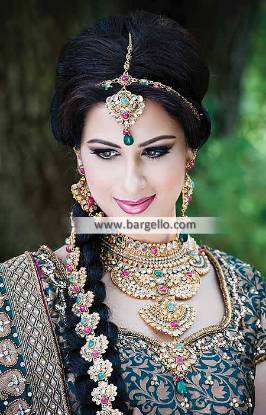 Stylish Gold Plated Jewellery Sets Kansas City Missouri MO Kundan and Zircon Jewellery Sets in Gold