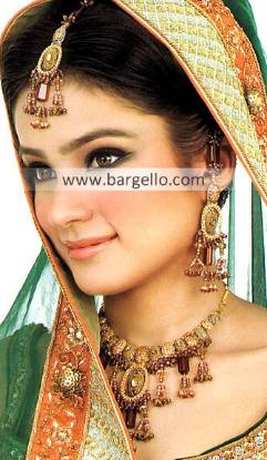 Awesome Pakistani Bridal Jewellery Sets Newcastle UK Gold Jewellery Sets