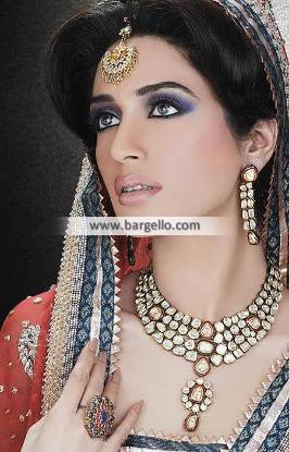 Designer Zircon and Kundan Jewellery Sets Paris France Indian Pakistani Fashion Jewellery