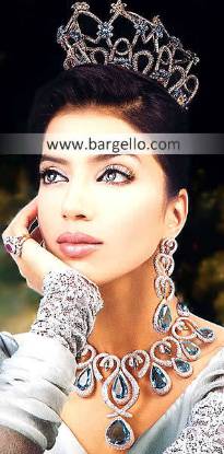 Pakistani Fashion Jewelry, Indian Pakistan Garnet Emerald Ruby Jewelry, Semi Precious Stone Jewelry