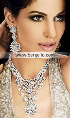 Pakistani Fashion Jewelry, Indian Pakistan Garnet Emerald Ruby Jewelry, Semi Precious Stone Jewelry