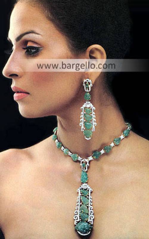 Jewellery Designs, Bridal Jewellery Designs, Pakistani & Indian Jewellery Gold Plated Diamond Like