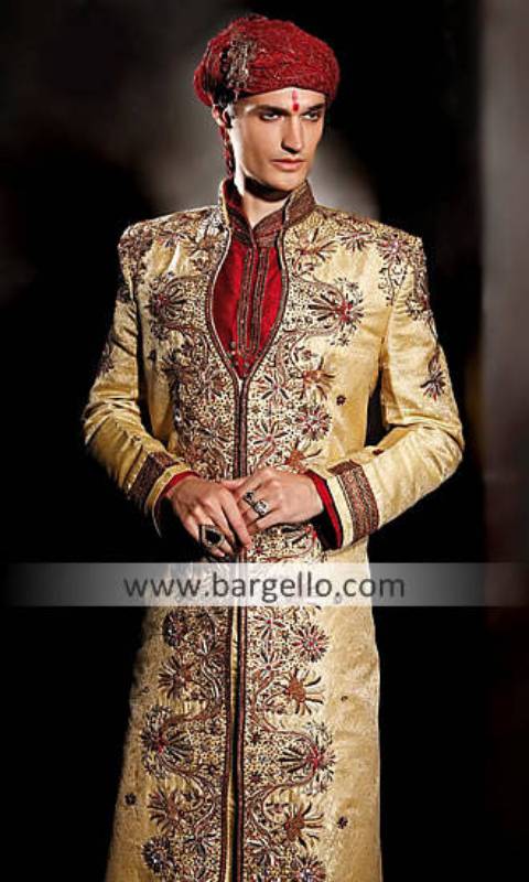 London Sherwanis, Traditional Sherwani UK, Beautifully Crafted Wedding Sherwanis East London UK