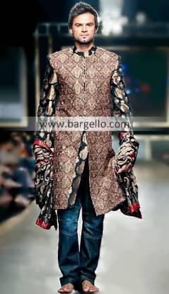 Pakistani Indian Ethnic Haute Couture Sherwanis & Asian Menswear Pakistan India, Sherwani in USA