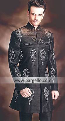 Wedding Men's Sherwani With Turban Manchester London, Qulla Indian Pakistani Sherwani Blackburn UK