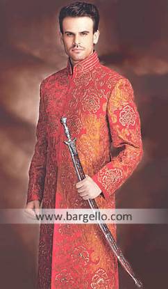 Designer Embroidered Sherwani Illinois Chicago, Sherwani Dresses For Groom Lincolnwood Maryland