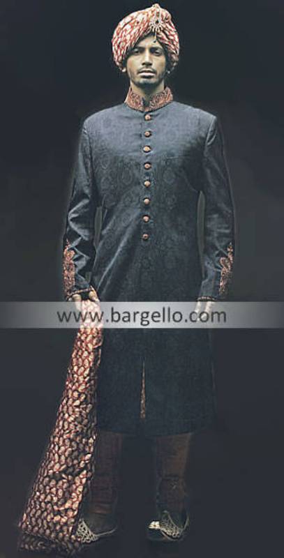 Designer Embroidered Sherwani, Sherwani Designs For Groom, Sherwani Groom, Sherwani Designs For Men