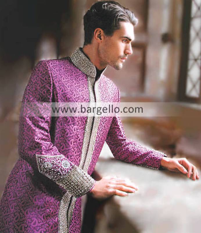 Embroidered Sherwani, Mens Embroidered Sherwani, Men's Sherwani, Indo Western Sherwani