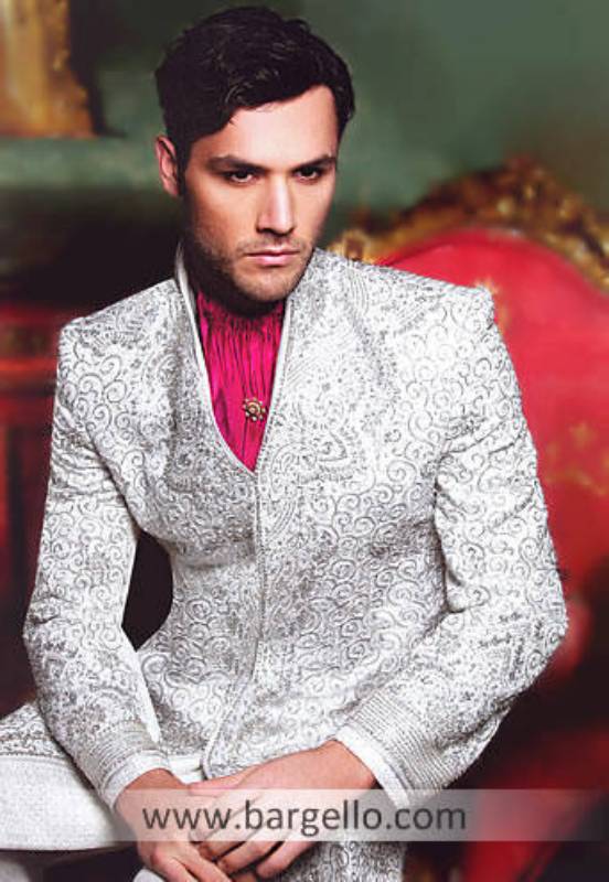 Embroidered Sherwani, Mens Embroidered Sherwani, Men's Sherwani, Indo Western Sherwani