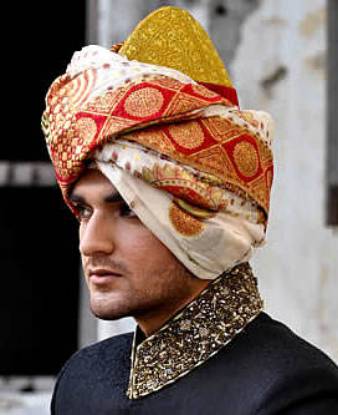 Indian Wedding Turbans, Groom Wedding Turban, Sherwani Wedding Turban, Beautiful Asian Turban