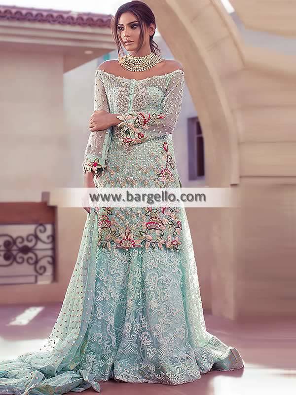 Picture of Columbia Blue Fleur Sharara Dress