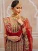 Pakistani Wedding Gharara Houston Texas USA Red Wedding Gharara Dress