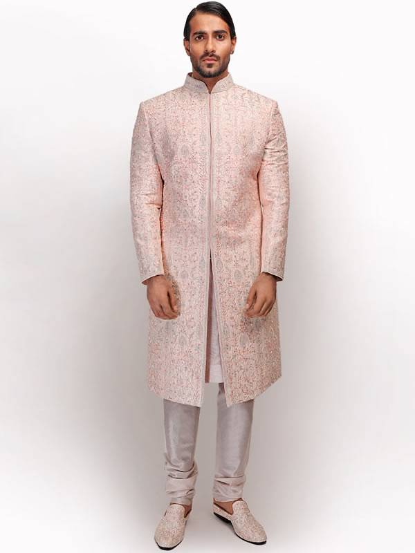 Embroidered Wedding Sherwani Williston Park New York USA Embroidered Sherwani	