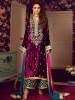 Pakistani Party Wear Dansville New York USA Designer Annus Abrar Velvet Dress
