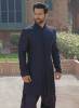 Dark Sapphire Wedding Sherwani Beverly Hills California USA Embroidered Sherwani	