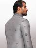 Grey Wedding Sherwani for Groom London UK Wedding Sherwani for Mens	