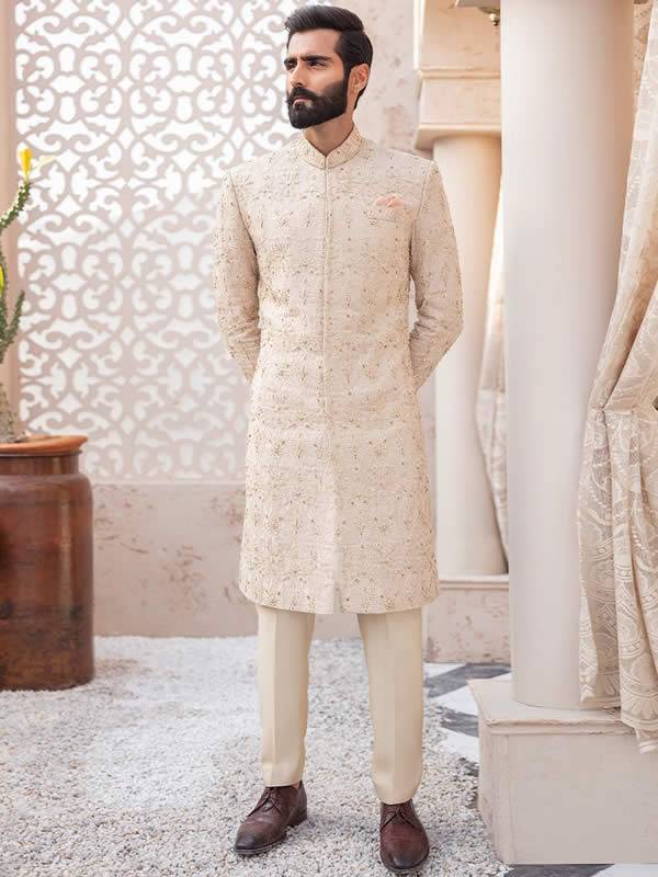 Sherwani for Nikah Ceremony Laguna Hills California CA USA Sherwani and Kurta Combinations 