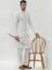 White Mens Prince Coat in Jamawar Diamond Bar California CA USA Prince Coat and Kurta Combinations
