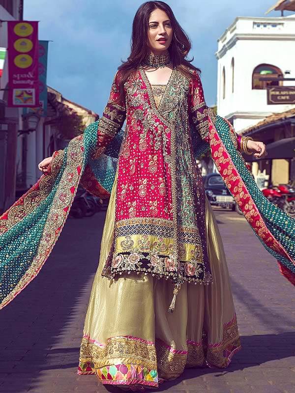 Sharara for Wedding, Sharara for Wedding Lincolnwood, Sharara for Wedding Illinois, Sharara for Wedding USA, Pakistani Sharara