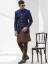 Graceful Mens Prince Coat in Jamawar Springfield Washington DC USA Indian Designer Prince Coat Elegant plain prince coat