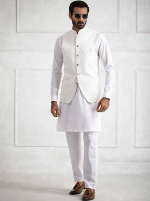 White Waistcoat Tyne and Wear London UK Suiting Fabric Waistcoat Pakistan