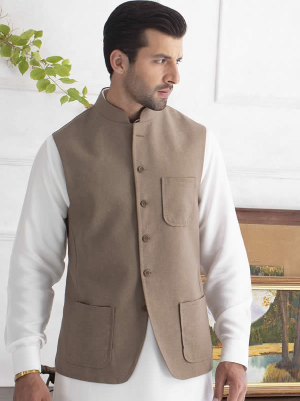 Beige hotsell color waistcoat