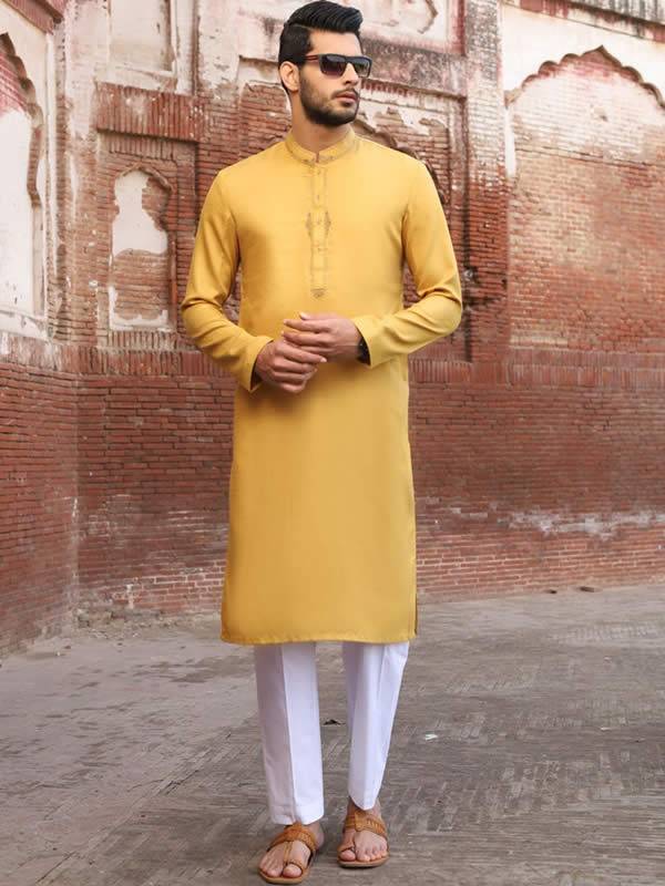 Beautiful Embroidered Mens Kurta Suits Beverly Hills California CA USA Graceful Kurta Shalwar for Mens