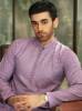 Light Purple Two Tone Embroidered Kurta With Pajama Jeddah Saudi Arabia Wedding Event Kurta Shalwar